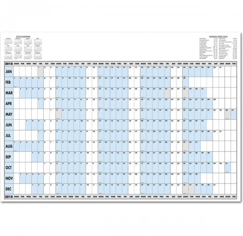 printable wall planner 2018 ireland