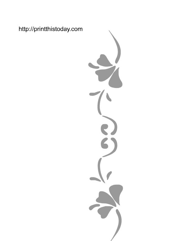 printable wall stencils