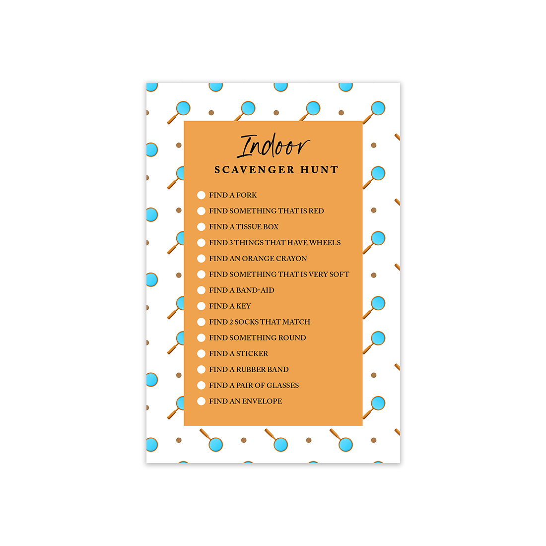 printable walmart scavenger hunt