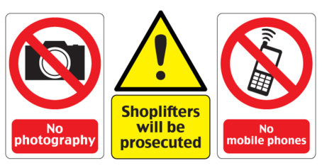 Printable Warning Signs Free Vector Download | FreeImages