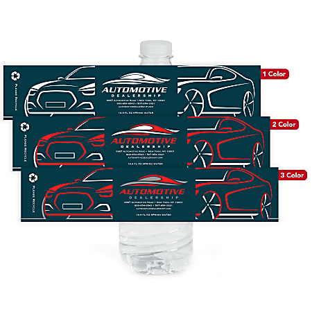 printable water bottle labels office depot