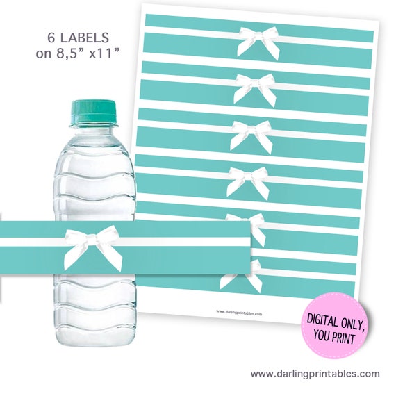 printable water bottle labels office depot