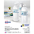 printable water bottle labels office depot