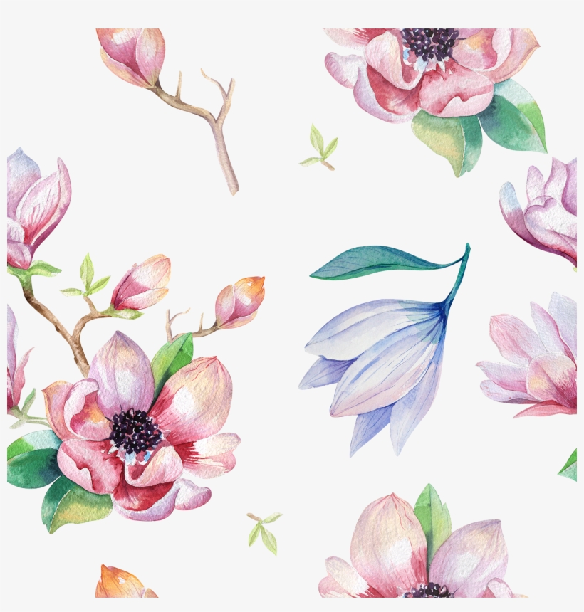 Watercolor Bunting Free Printable - Watercolor Floral - Free ...