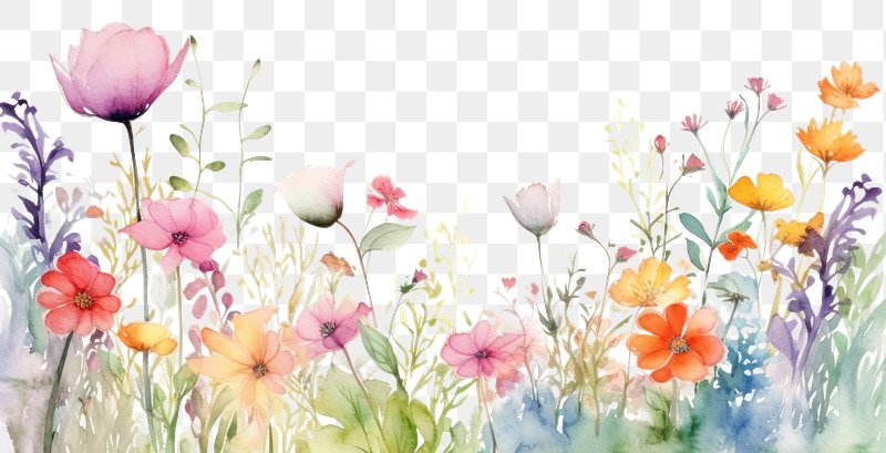 Watercolor Flowers Images | Free HD Backgrounds, PNGs, Vector ...