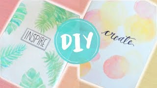 printable watercolor notebook covers