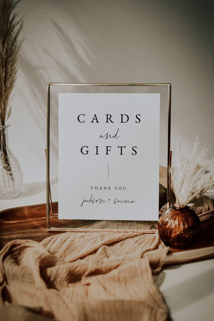 printable wedding cards sign