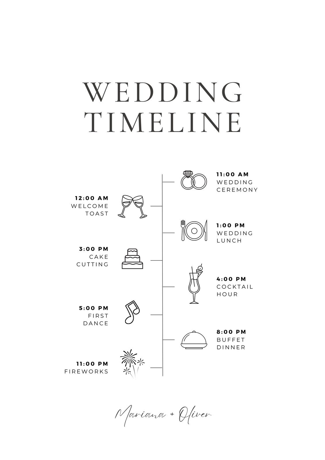 printable wedding ceremony planner