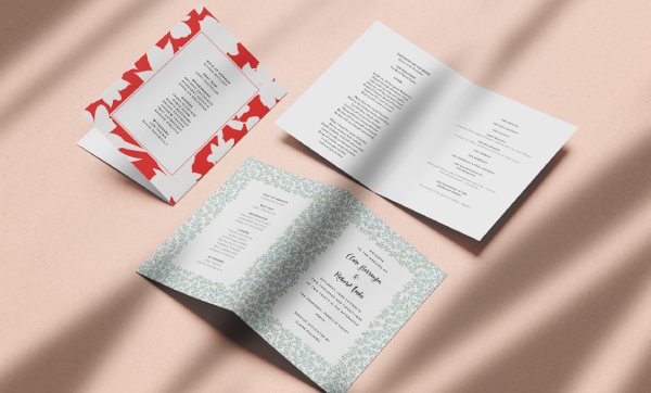 Choosing the Perfect Font for Your Wedding Order of Service ...