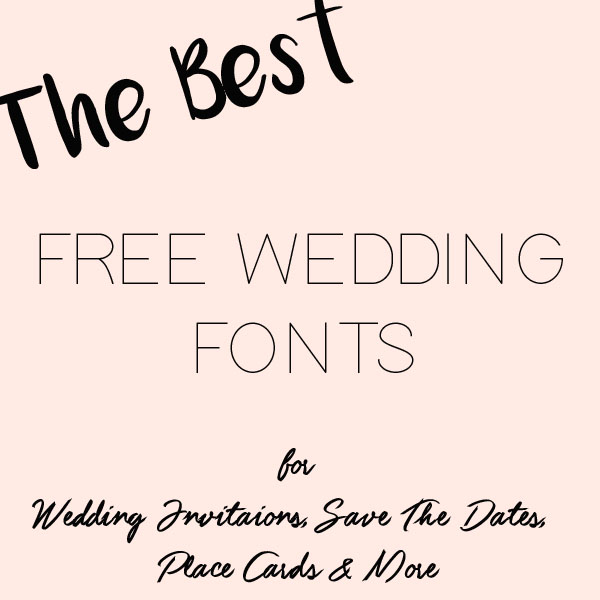 printable wedding fonts