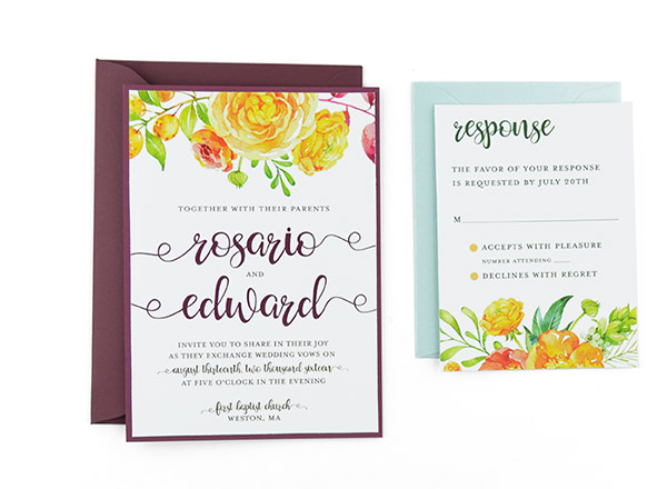 printable wedding invitation templates for word