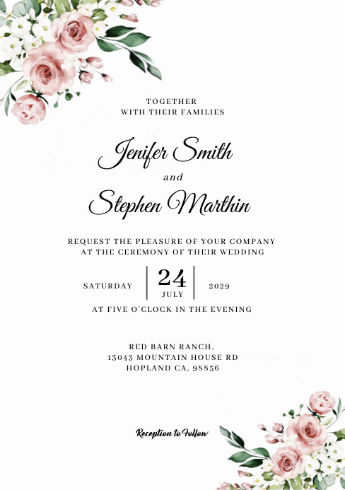 printable wedding invitation templates free download