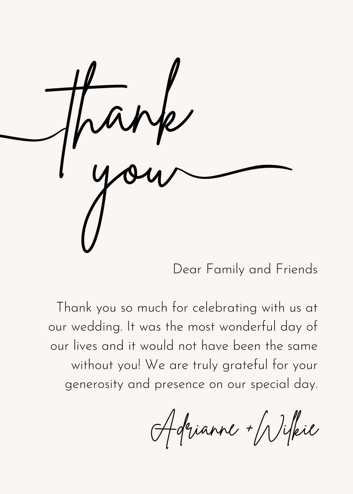 Free printable, customizable wedding card templates 