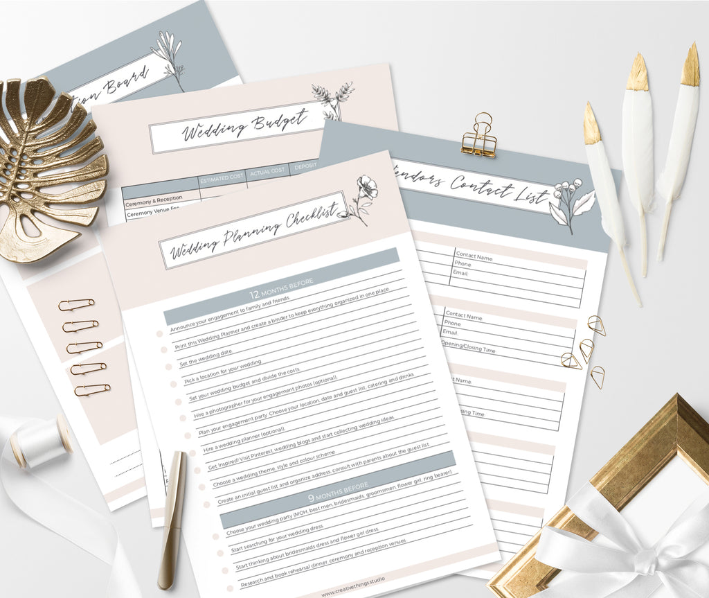 The Ultimate Free Printable To-Do List for Wedding &  Planner