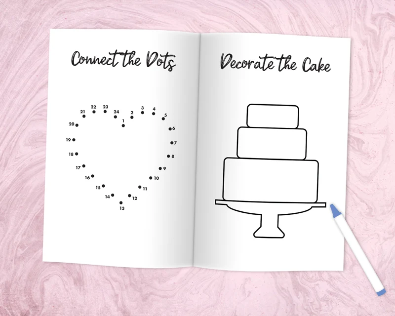 printable wedding pictures to colour