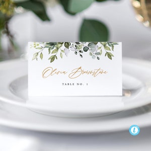 Rustic Wedding Place Card Template Download, Boho Wedding Place ...
