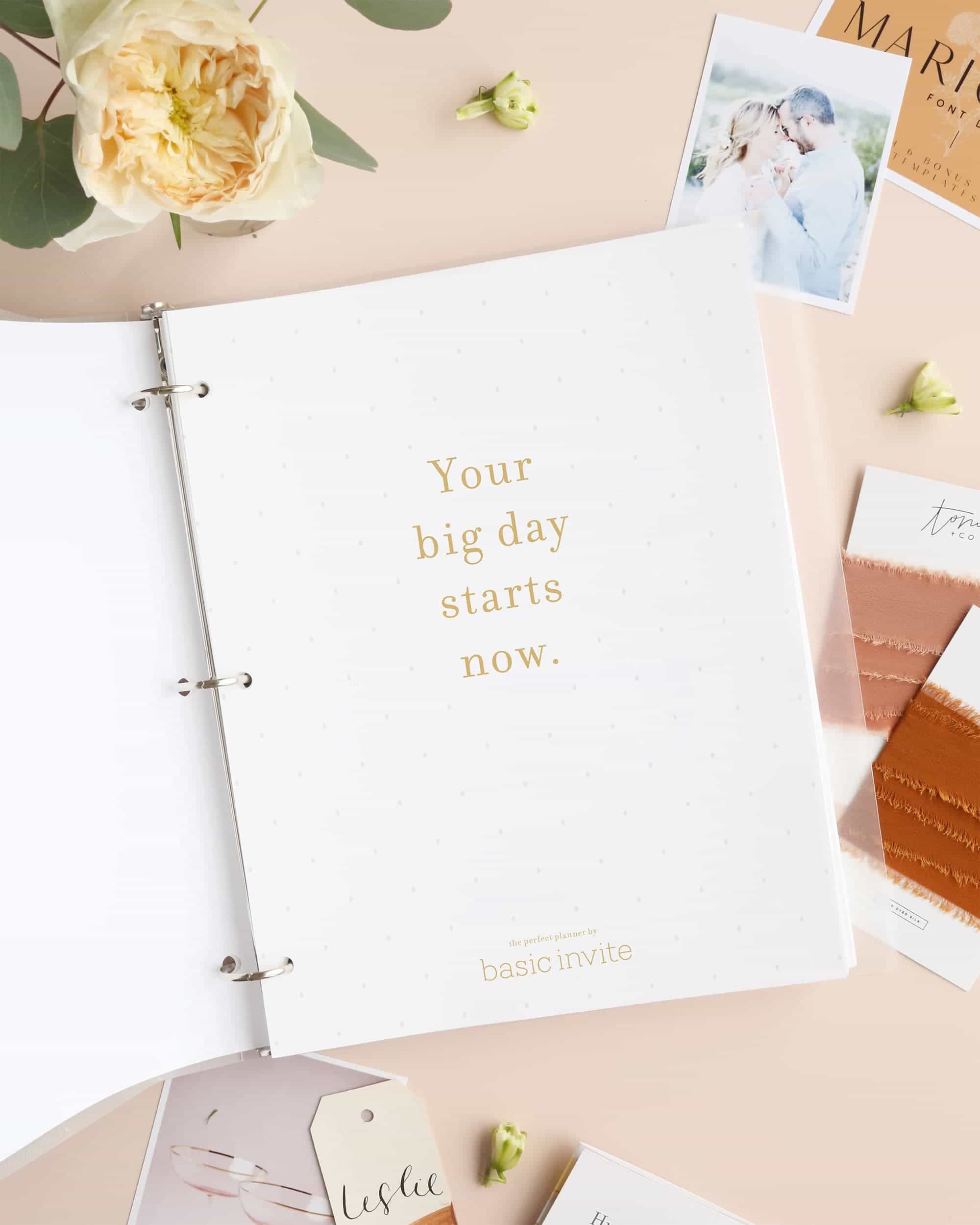 printable wedding planner template