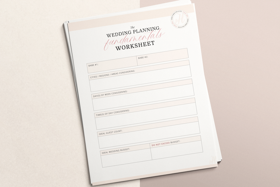 Free Wedding Printables | Wedding Binder Printable PDFs