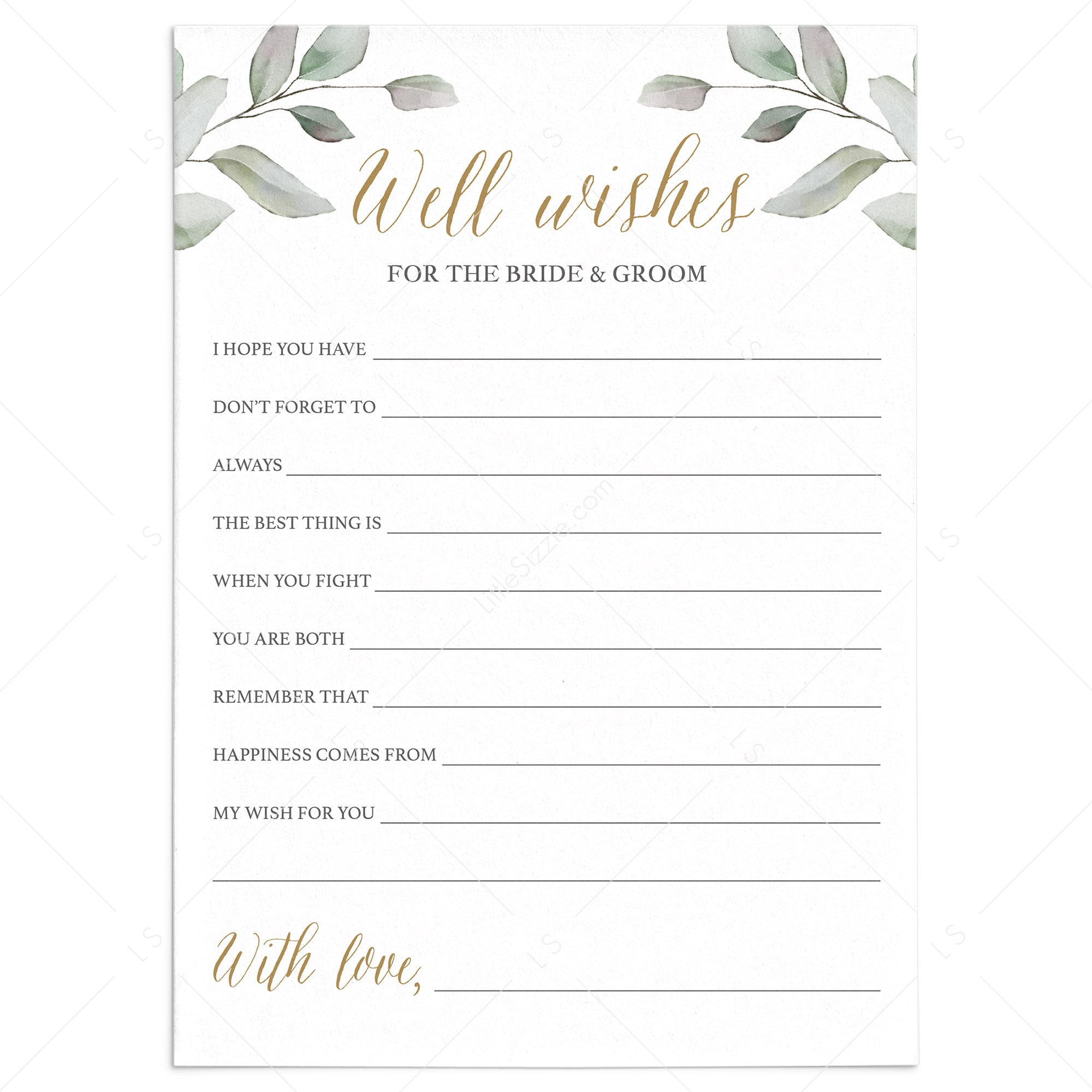 Wedding Photo Thank You Postcard Template - TimberWink Studio AU
