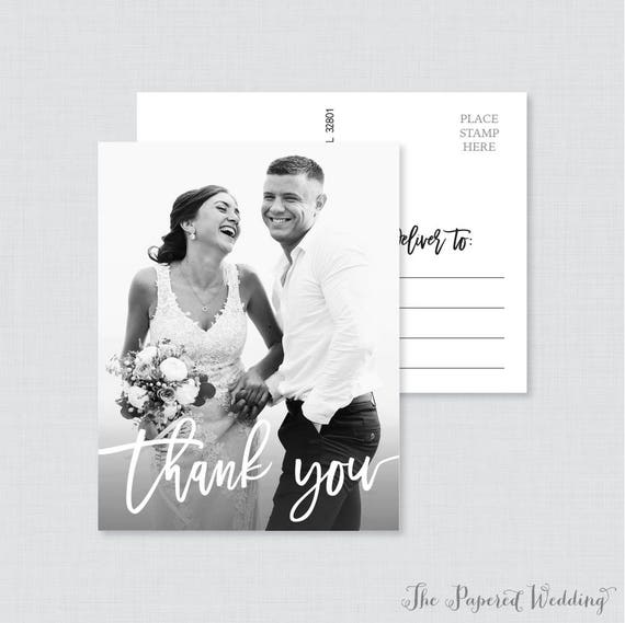 printable wedding postcards