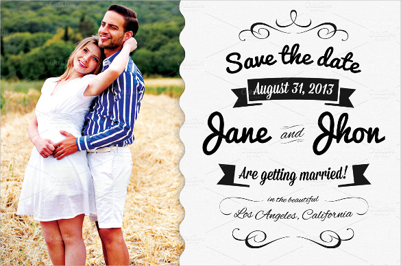 Were Sharing 4 FREE Printable Hand-Drawn Wedding Cards!