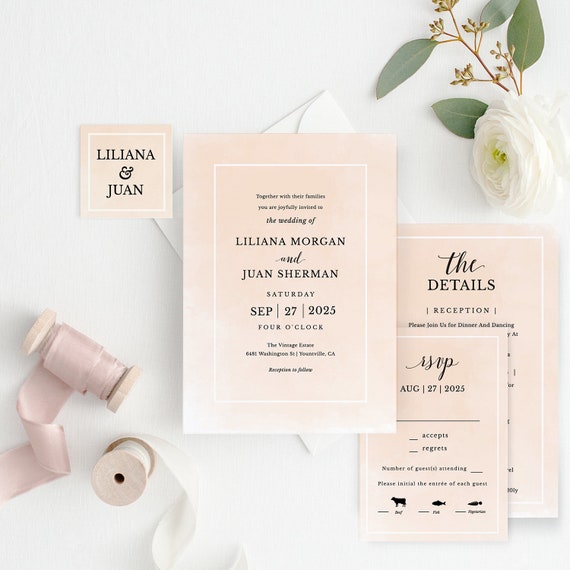 DIY Save The Date Postcard Free Printable | Mountain Modern Life