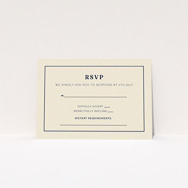 Nice and square in Wedding RSVP Cards