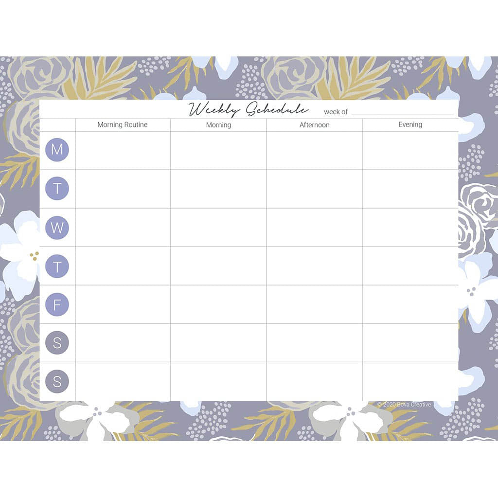 Floral Bouquet Printable Planner Pages - Jenny Bova | Art &  Design
