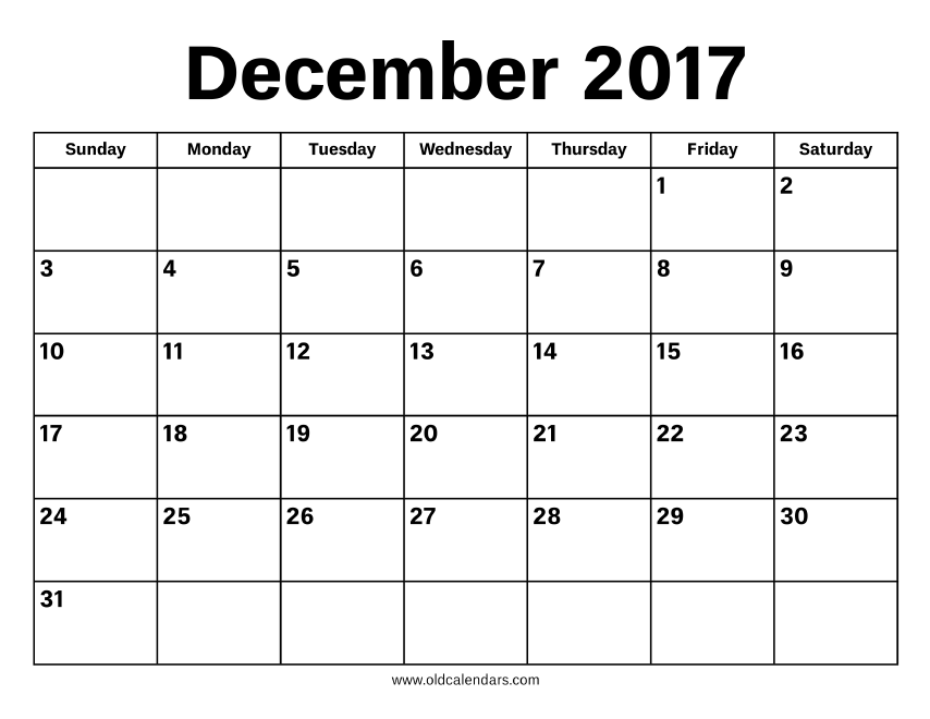 printable weekly planner for december 2017