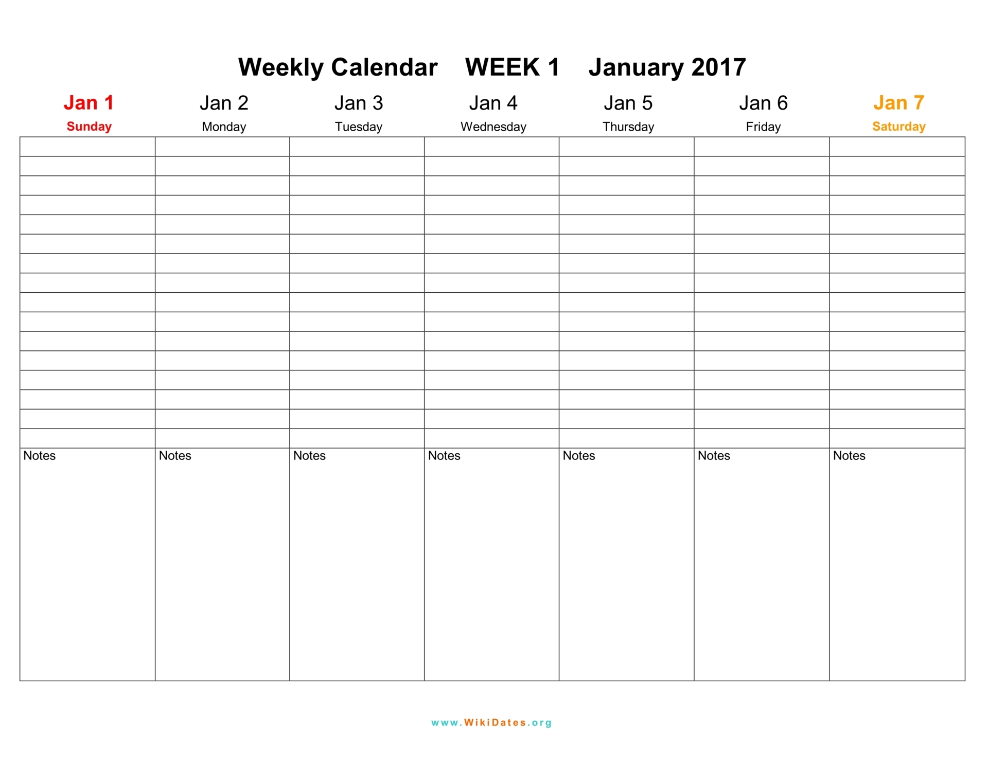 printable weekly planner for december 2017