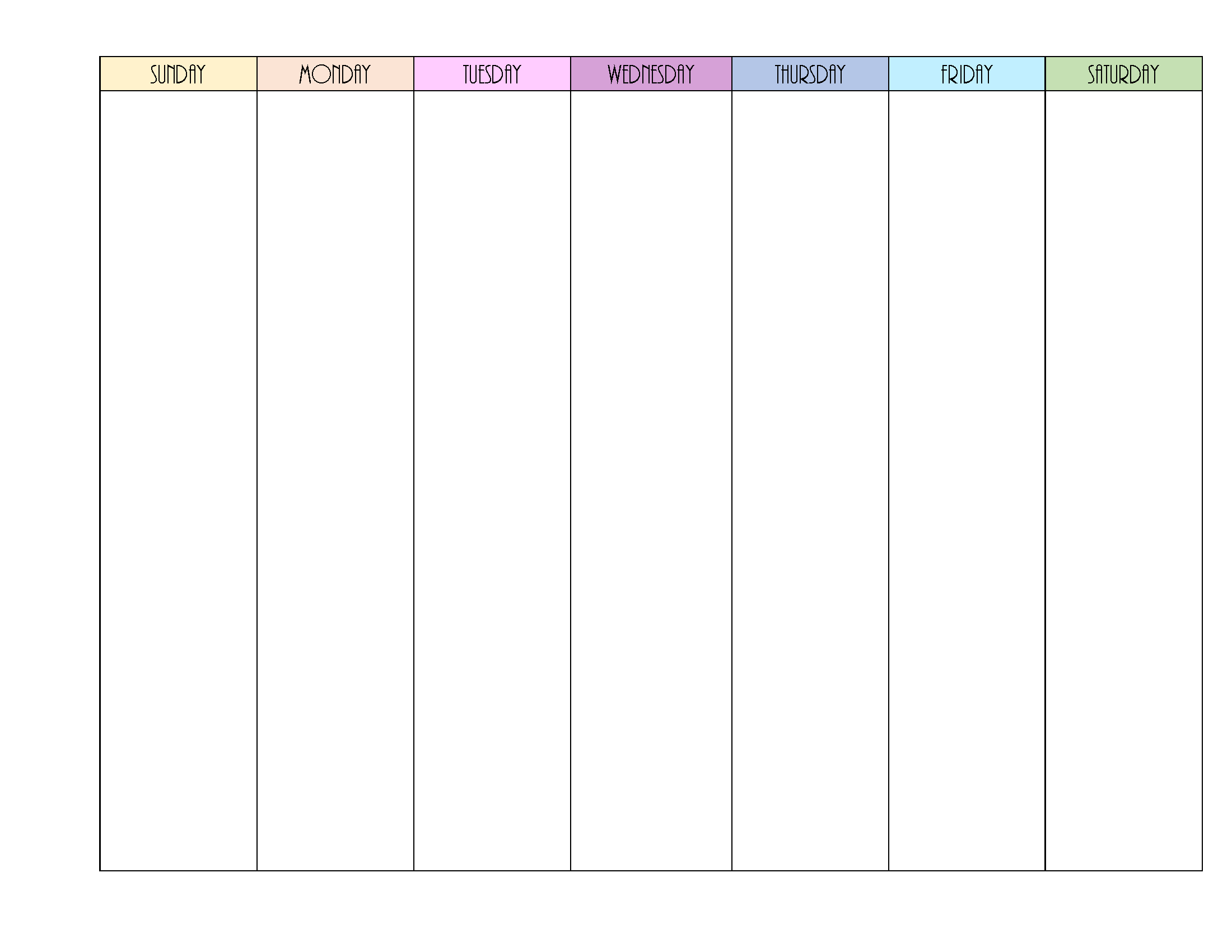 FREE 2024 Weekly Planner PDF Printable | Instant Download