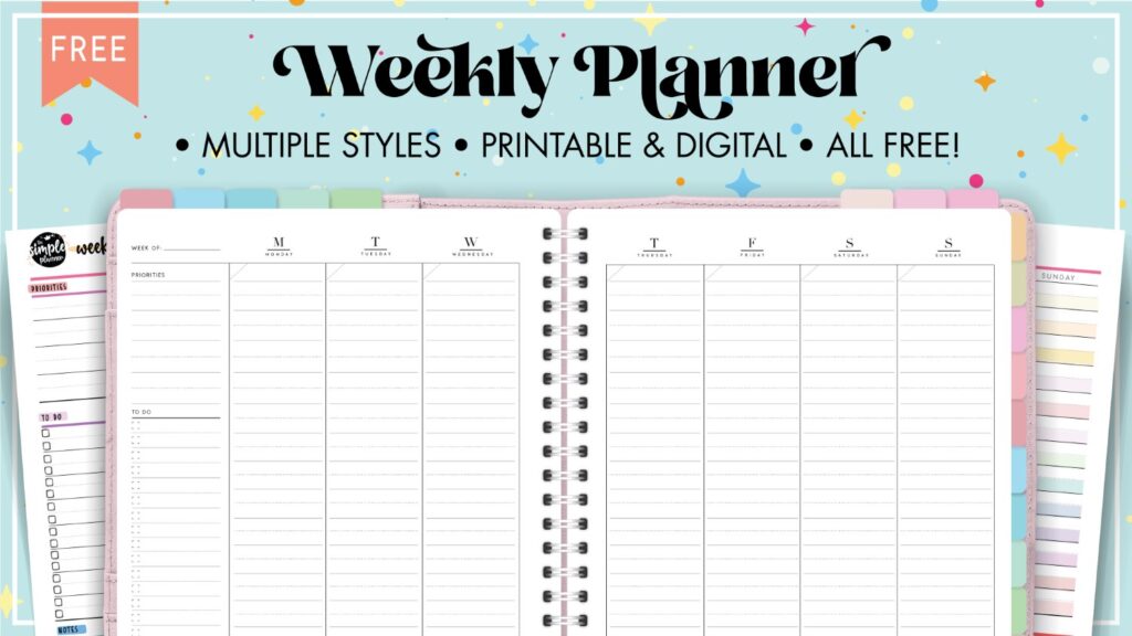 FREE Weekly Hourly Schedule Template PDF - World of Printables