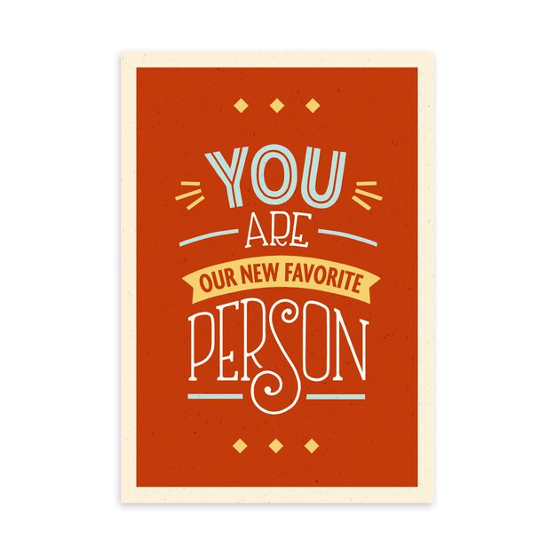 printable welcome cards for new employees