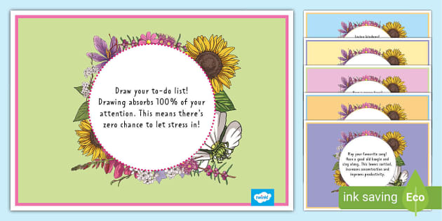 printable wellness posters