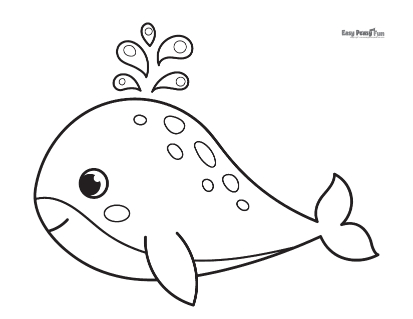 printable whale images