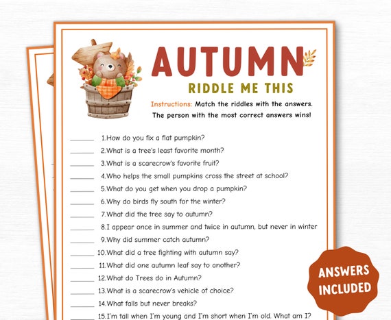 printable what am i riddles with answers