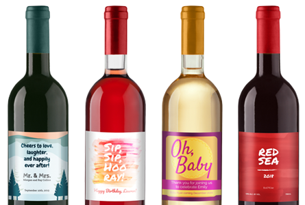 printable wine bottle labels free