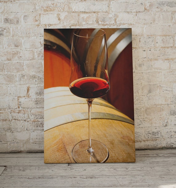 Printable Wine Photography Dark Red Print Wood Wine Glass Bar ...