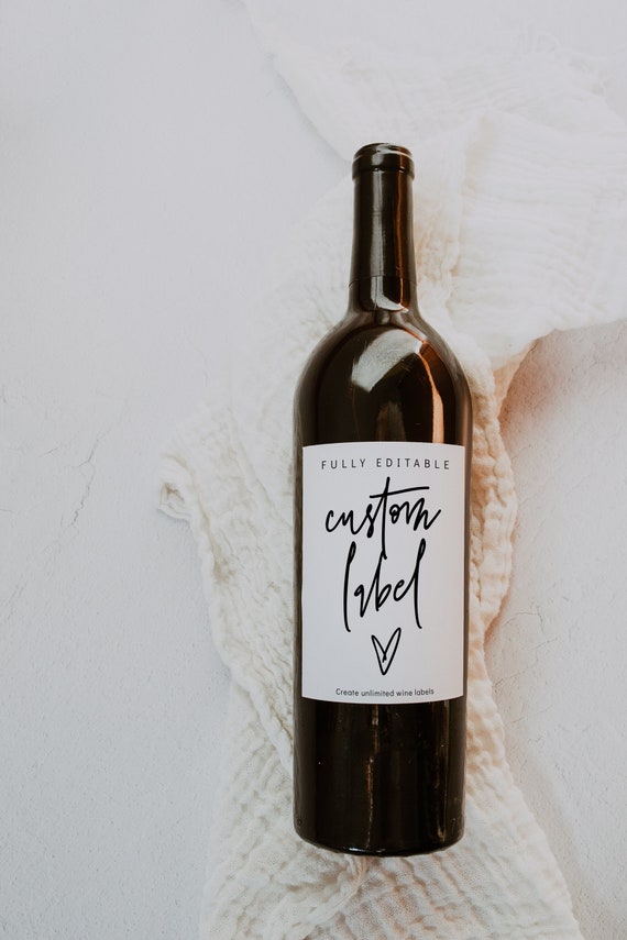 printable wine labels canada