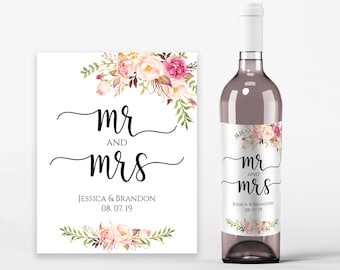 Wedding Wine Labels Wedding Wine Printable Wine Label Template ...