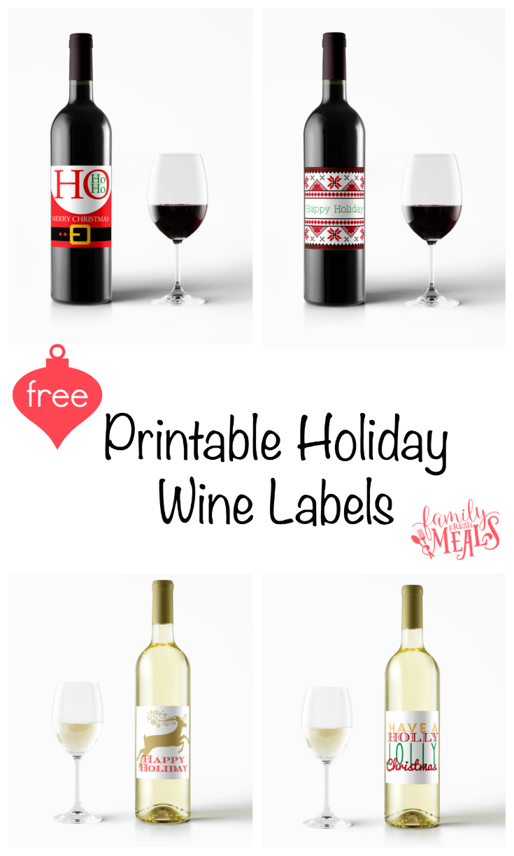 printable wine labels free