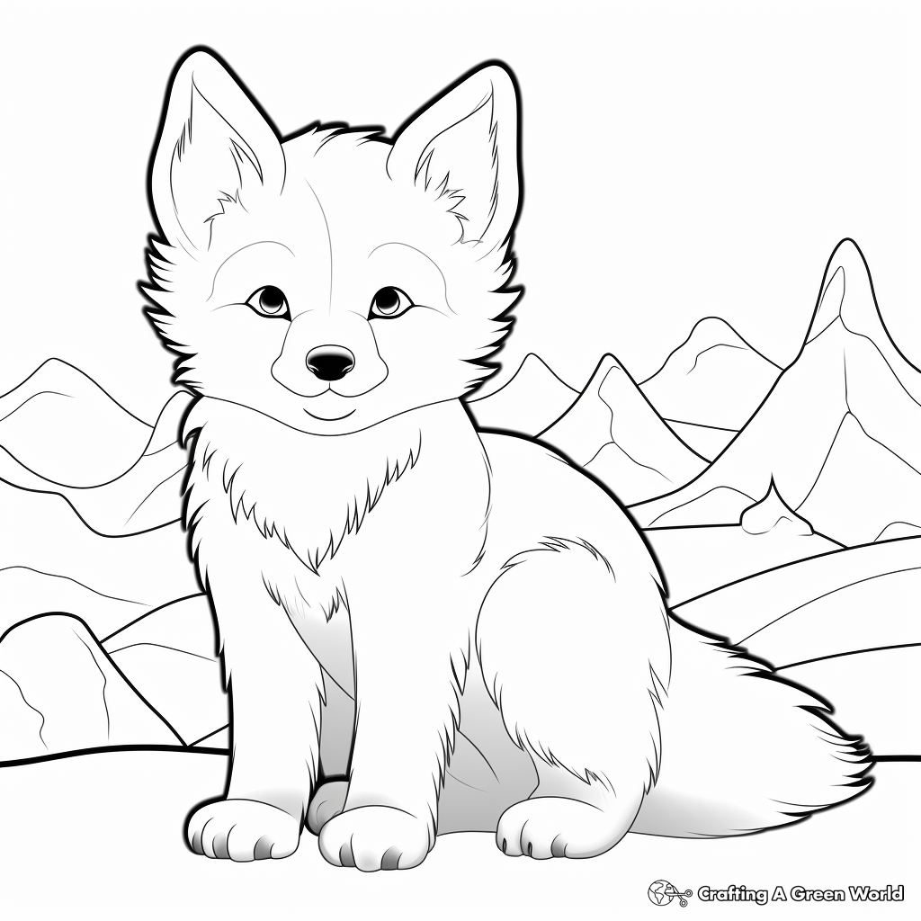 Winter Animal Coloring Pages Free Printable Worksheets Library