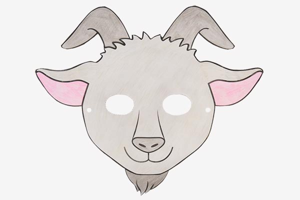 printable winter animal masks