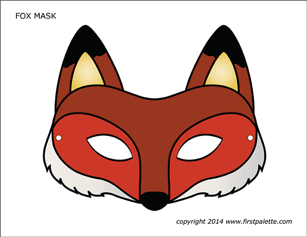 Fox Mask | Free Printable Templates &  Coloring Pages ...