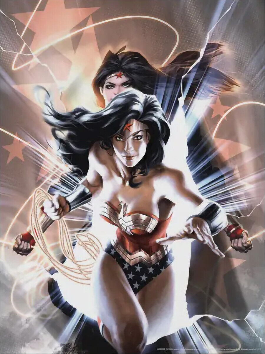 printable wonder woman stars