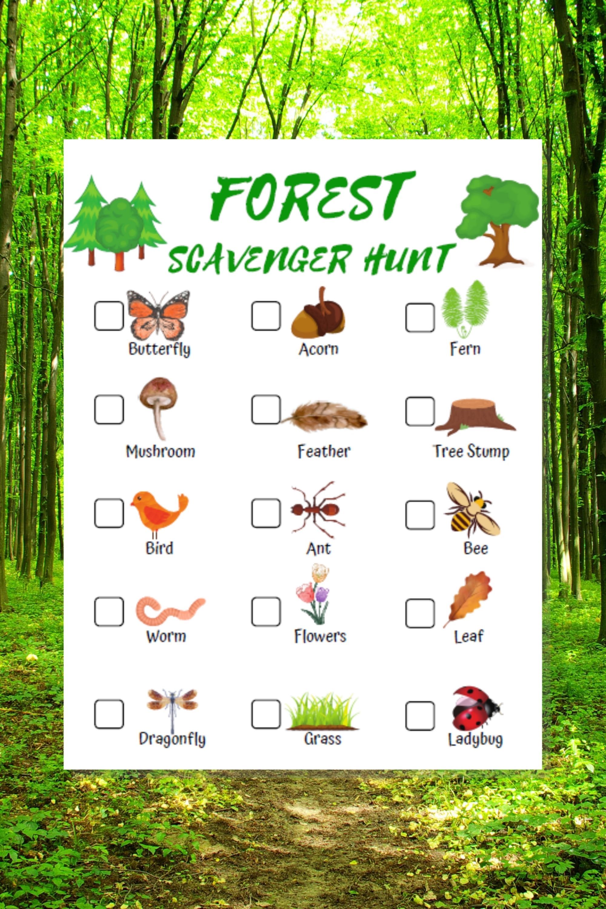 forest-scavenger-hunt-game-for-kids-worksheets-library for Forest Scavenger Hunt Printable Free Forest Scavenger Hunt Game for Kids - Worksheets Library for Forest Scavenger Hunt Printable Free