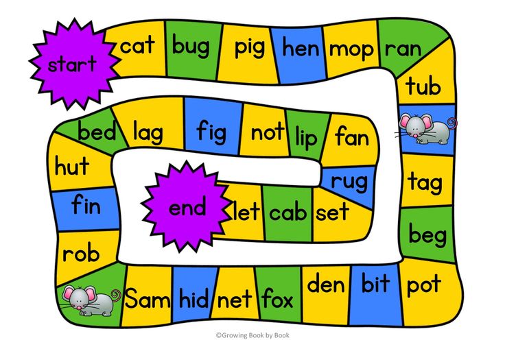 3 FREE Printable Phonics Games