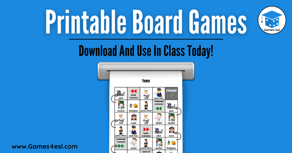 printable word board games