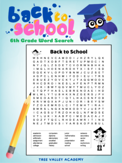 printable word games for 6th graders