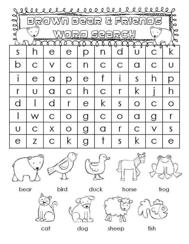 printable word games for grade 1